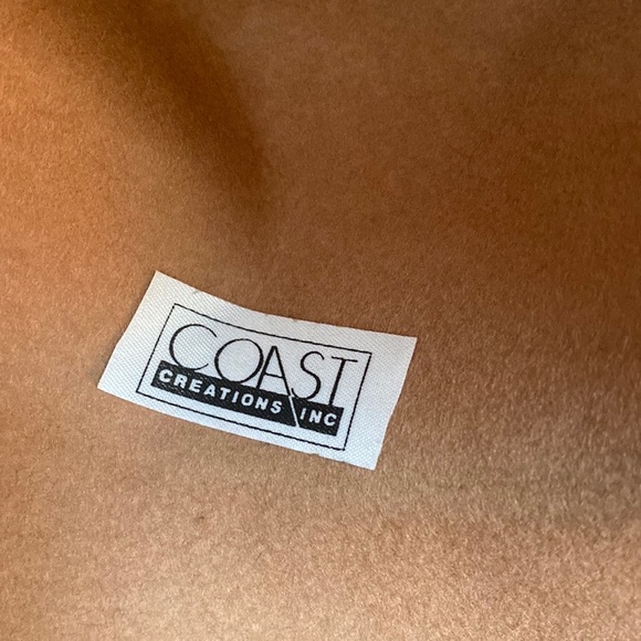 Classic VTG Camel Tan Wool Fedora Hat - Picture 7 of 9